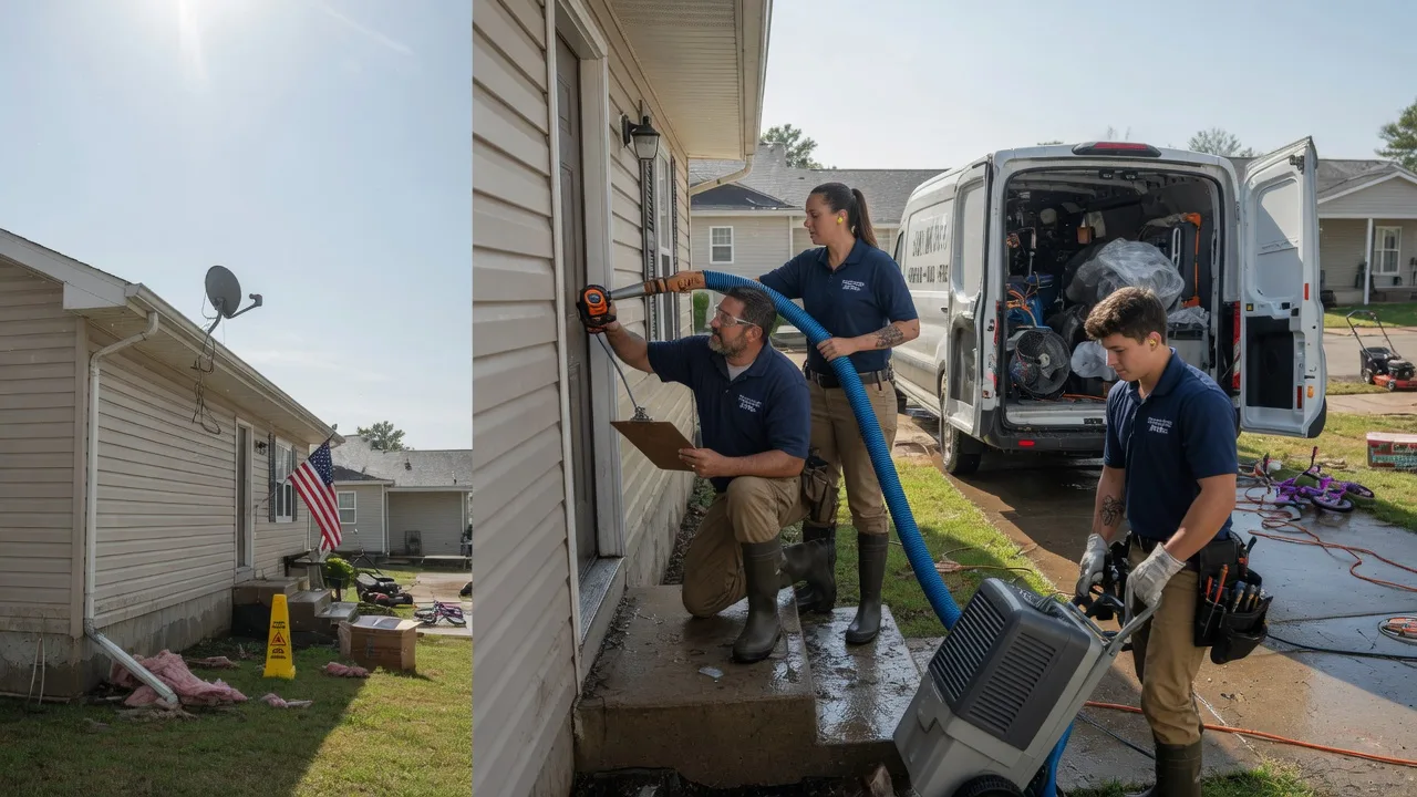 Ceiling Water Damage Restoration in Decorah, IA near me